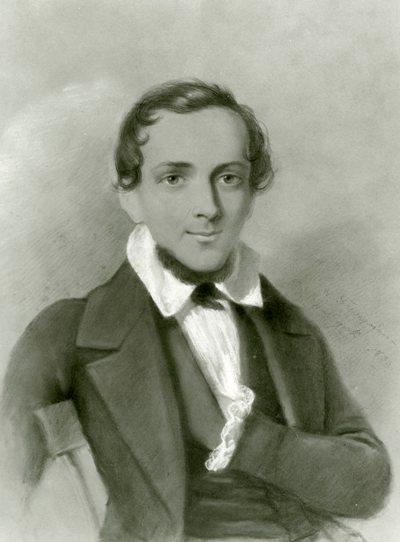 Henry Wadsworth Longfellow miniature